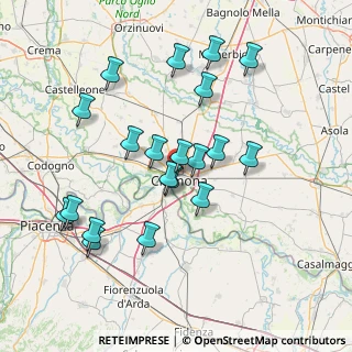 Mappa Via Giacomo Bertesi, 26100 Cremona CR, Italia (14.5985)