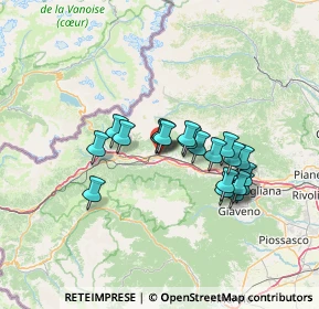 Mappa Strada Chianocco, 10053 Bussoleno TO, Italia (11.0235)