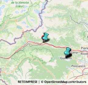 Mappa Strada Chianocco, 10053 Bussoleno TO, Italia (14.06933)