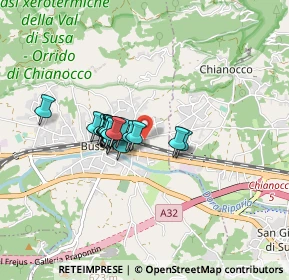 Mappa Strada Chianocco, 10053 Bussoleno TO, Italia (0.559)