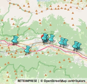 Mappa Strada Chianocco, 10053 Bussoleno TO, Italia (3.4425)