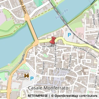 Mappa Via Saletta,  39, 15033 Casale Monferrato, Alessandria (Piemonte)