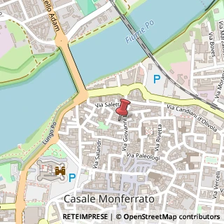 Mappa Via Guglielmo Caccia, 10, 15033 Casale Monferrato, Alessandria (Piemonte)