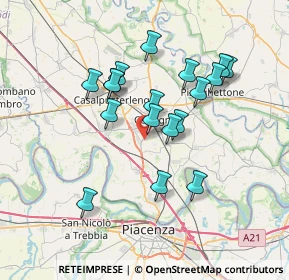 Mappa 26861 Fombio LO, Italia (6.32)