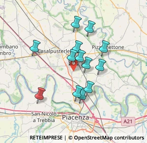 Mappa 26861 Fombio LO, Italia (5.79231)