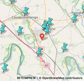 Mappa 26861 Fombio LO, Italia (6.11118)