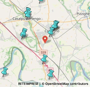 Mappa 26861 Fombio LO, Italia (5.45188)