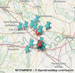 Mappa 26861 Fombio LO, Italia (9.92263)