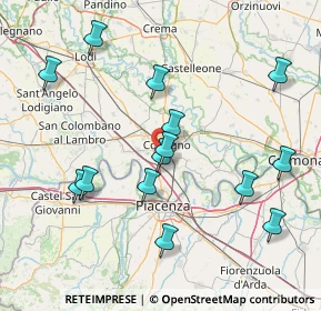 Mappa 26861 Fombio LO, Italia (16.39214)