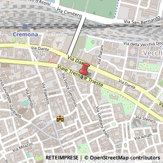 Mappa Viale Trento e Trieste, 27, 26100 Cremona, Cremona (Lombardia)