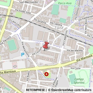 Mappa Via Lucchini, 27, 26100 Cremona, Cremona (Lombardia)