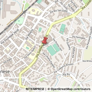 Mappa Via Salgari, 4, 10036 Settimo Torinese, Torino (Piemonte)