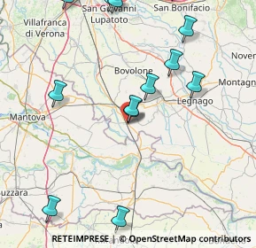 Mappa Via Aldo Moro, 37060 Gazzo Veronese VR, Italia (19.73385)