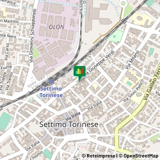 Mappa Via Giuseppe Verdi, 18, 10036 Settimo Torinese, Torino (Piemonte)