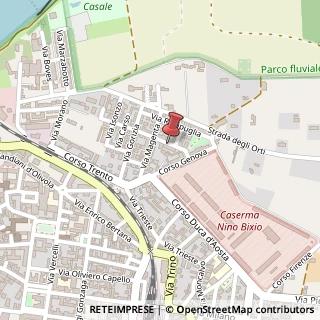 Mappa Via Verona, 7, 15033 Casale Monferrato, Alessandria (Piemonte)