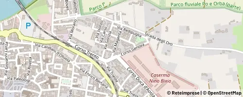 Mappa Casale Monferrato