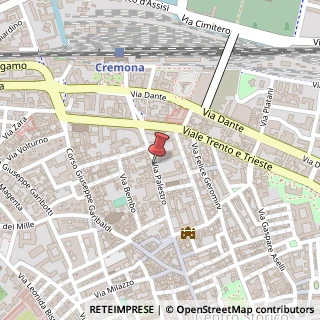Mappa Via Palestro, 31, 26100 Cremona, Cremona (Lombardia)
