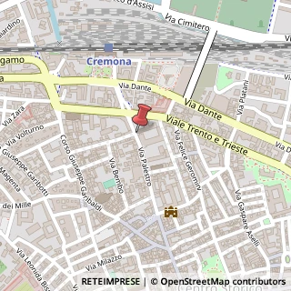 Mappa Via Palestro, 35, 26100 Cremona, Cremona (Lombardia)