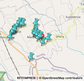 Mappa Via Forno Bianco, 37060 Gazzo Veronese VR, Italia (1.6875)