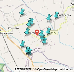 Mappa Via Forno Bianco, 37060 Gazzo Veronese VR, Italia (1.66938)