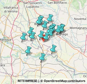 Mappa Via Forno Bianco, 37060 Gazzo Veronese VR, Italia (9.8305)