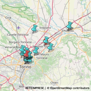 Mappa Via Salgari, 10036 Settimo Torinese TO, Italia (8.5265)