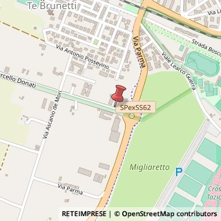 Mappa Via Marcello Donati, 1, 46100 Mantova, Mantova (Lombardia)