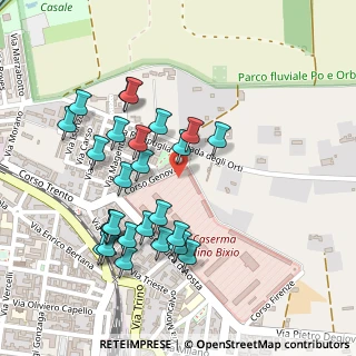 Mappa Via Podgora, 15033 Casale Monferrato AL, Italia (0.24115)