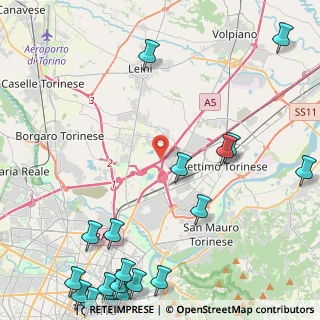 Mappa Tangenziale Nord di Torino, 10036 Torino TO, Italia (6.884)