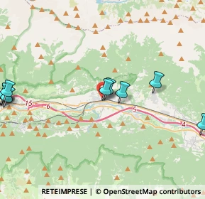 Mappa Via Chiesa Vecchia, 10053 Bussoleno TO, Italia (5.54636)