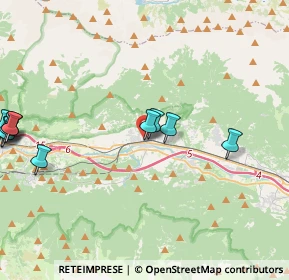 Mappa Via Chiesa Vecchia, 10053 Bussoleno TO, Italia (5.24273)