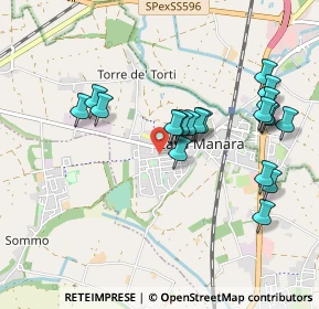 Mappa Via E. Zanoni, 27051 Cava Manara PV, Italia (0.928)