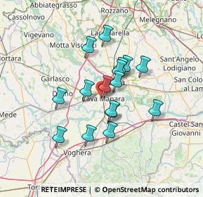 Mappa Via E. Zanoni, 27051 Cava Manara PV, Italia (10.78563)