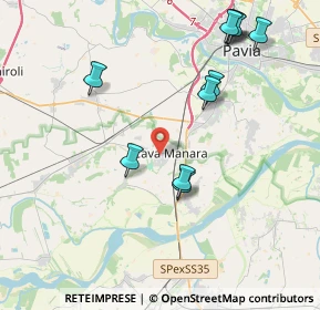 Mappa Via E. Zanoni, 27051 Cava Manara PV, Italia (4.48182)