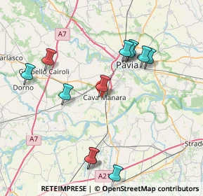 Mappa Via E. Zanoni, 27051 Cava Manara PV, Italia (8.29917)