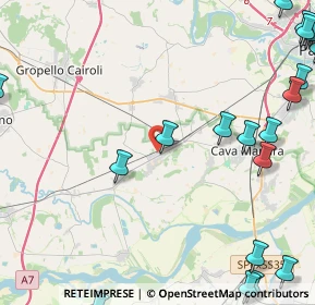 Mappa Via Cacciatori, 27030 Zinasco PV, Italia (6.986)