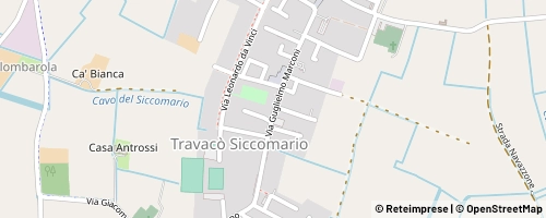 Mappa Travacò Siccomario