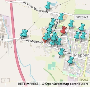 Mappa Via Borgaro, 10072 Caselle torinese TO, Italia (0.412)