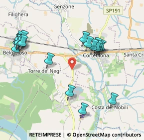 Mappa Strada Provinciale, 27014 Corteolona e Genzone PV, Italia (2.3515)