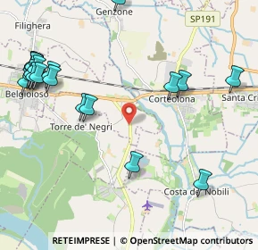 Mappa Strada Provinciale, 27014 Corteolona e Genzone PV, Italia (2.753)