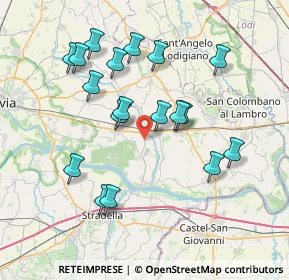 Mappa Strada Provinciale, 27014 Corteolona e Genzone PV, Italia (7.40444)
