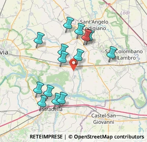 Mappa Strada Provinciale, 27014 Corteolona e Genzone PV, Italia (7.05571)