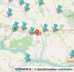 Mappa Strada Provinciale, 27014 Corteolona e Genzone PV, Italia (6.3345)