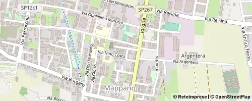 Mappa Caselle Torinese