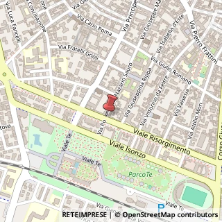 Mappa Viale Risorgimento, 57, 46100 Mantova, Mantova (Lombardia)