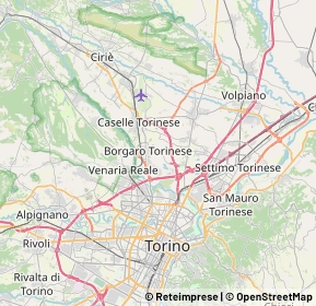 Mappa 10071 Borgaro torinese TO, Italia (6.8885)