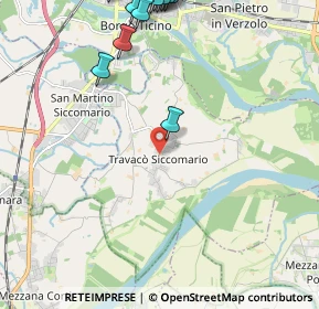 Mappa Str. Antonio Meucci, 27020 Travacò Siccomario PV, Italia (3.3155)