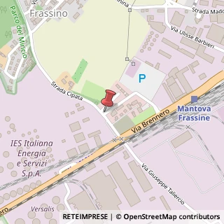 Mappa Strada Cipata, 116, 46100 Mantova, Mantova (Lombardia)