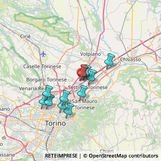 Mappa Via Luigi, 10036 Settimo Torinese TO, Italia (5.52417)