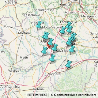 Mappa Via Zinasco, 27020 Dorno PV, Italia (12.12235)